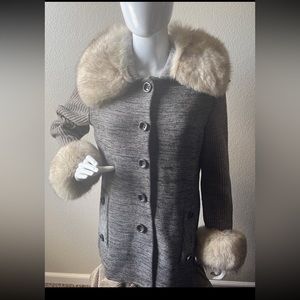 Winter coat made by Charles Anger and sons from Indianapolis.